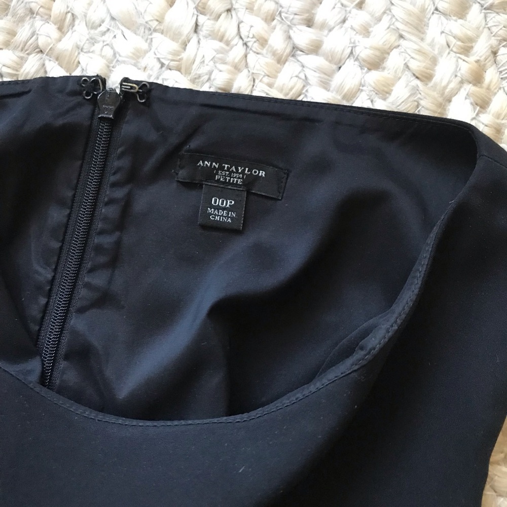 Ann Taylor Black Dress 0